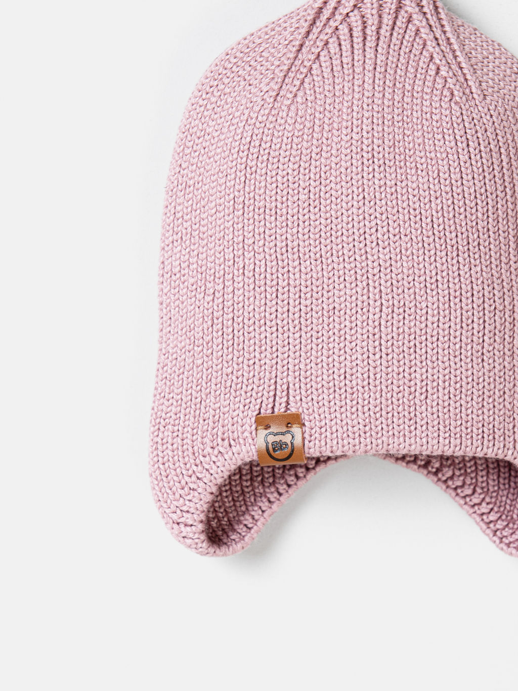 Шапка хлопковая однослойная Пудра 0+ - Bungly фото 3
