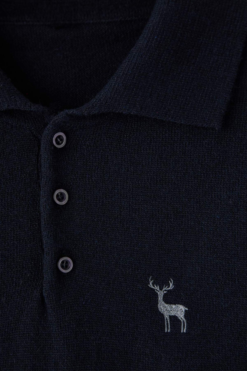 TRENDYOL MAN Lacivert Slim Fit Yunlu Polo Yaka Dugmeli Smart Triko Kazak TMNAW23KZ00238 - Trendyolmilla фото 26