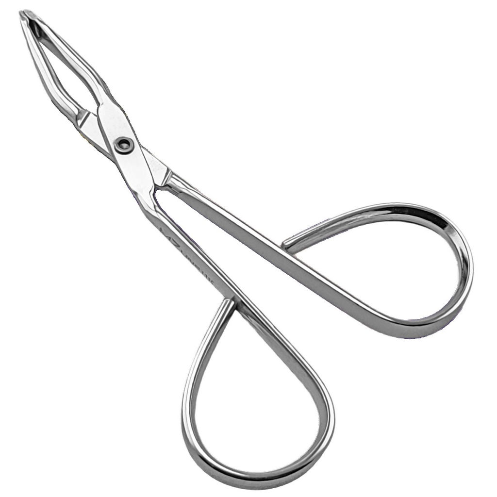 Mertz Пинцет-ножницы для коррекции бровей A1335, серебристый  фото 6