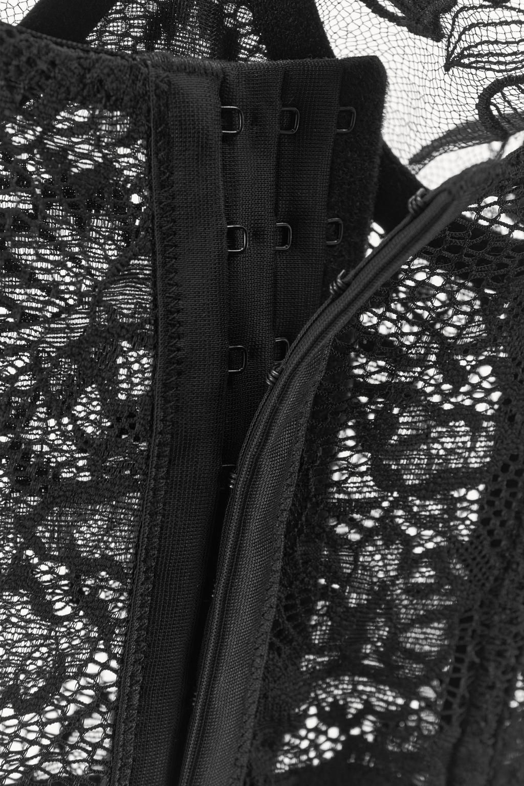 VELVET LACE UNDERWIRED CORSET - Zara фото 7