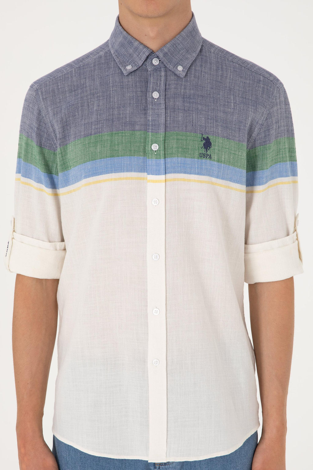 Erkek Lacivert Uzun Kollu G_mlek Sepette S_rpriz _ndirim - U.s. polo assn фото 6