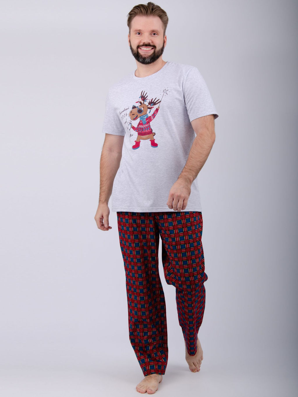 Пижама "Приколось 3", трикотаж