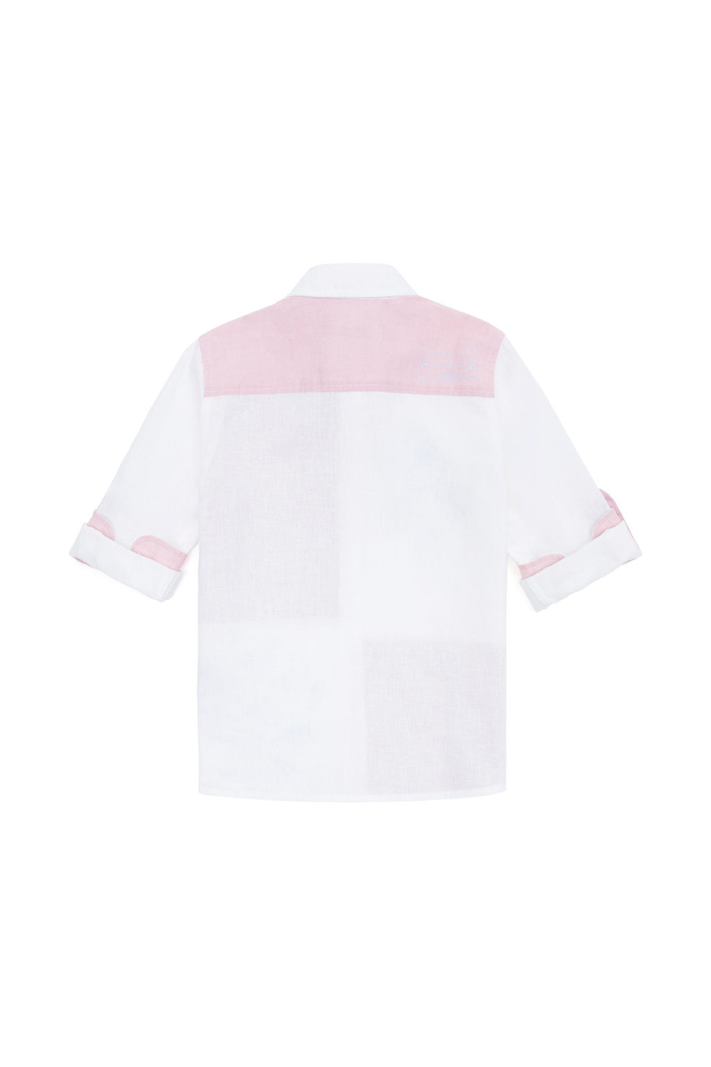 Пудровая рубашка для мальчиков с длинным рукавом - U.s. polo assn фото 3