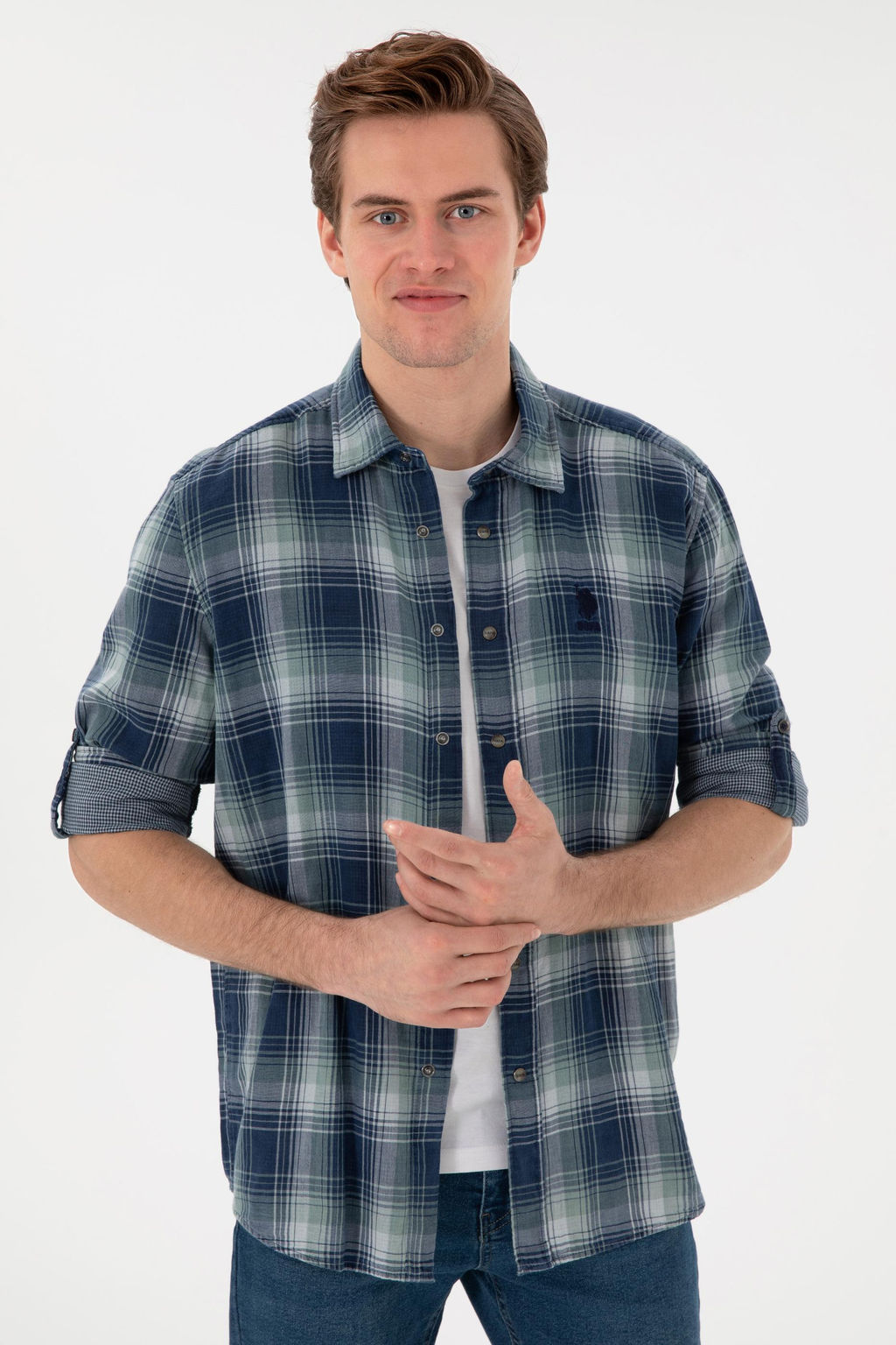 Erkek Lacivert Uzun Kollu G_mlek Sepette S_rpriz _ndirim - U.s. polo assn фото 3