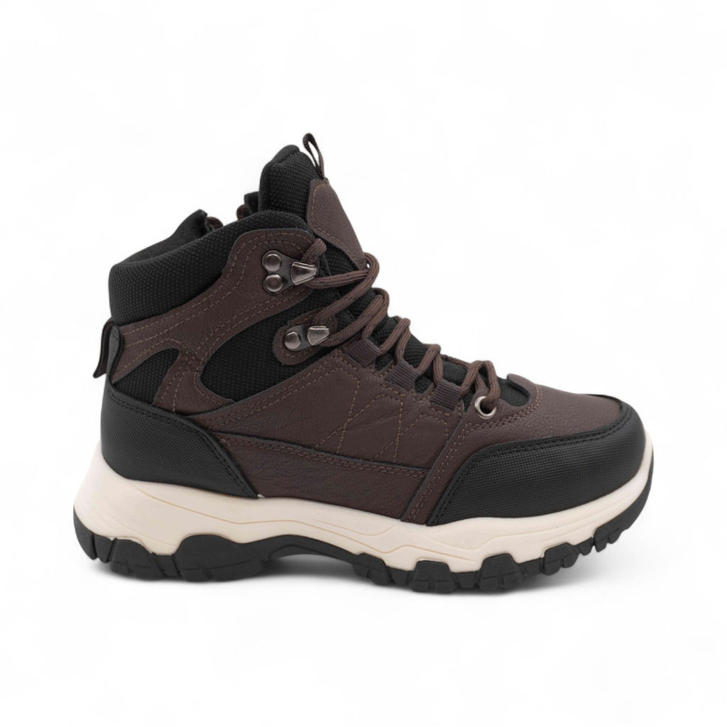 Кроссовки зимние на меху 1922-8 коричневые - Sport фото 2