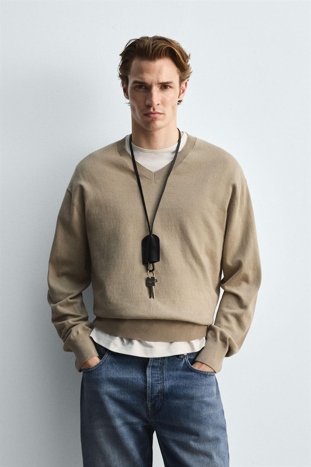 COTTON-RAMIE SWEATER - Zara фото 2
