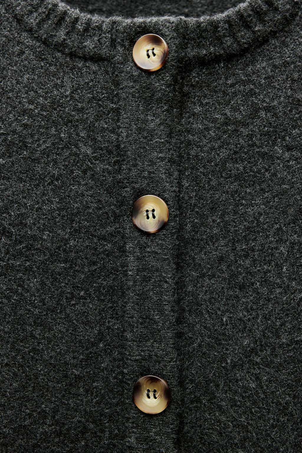 KNIT CAPE JACKET - Zara фото 9