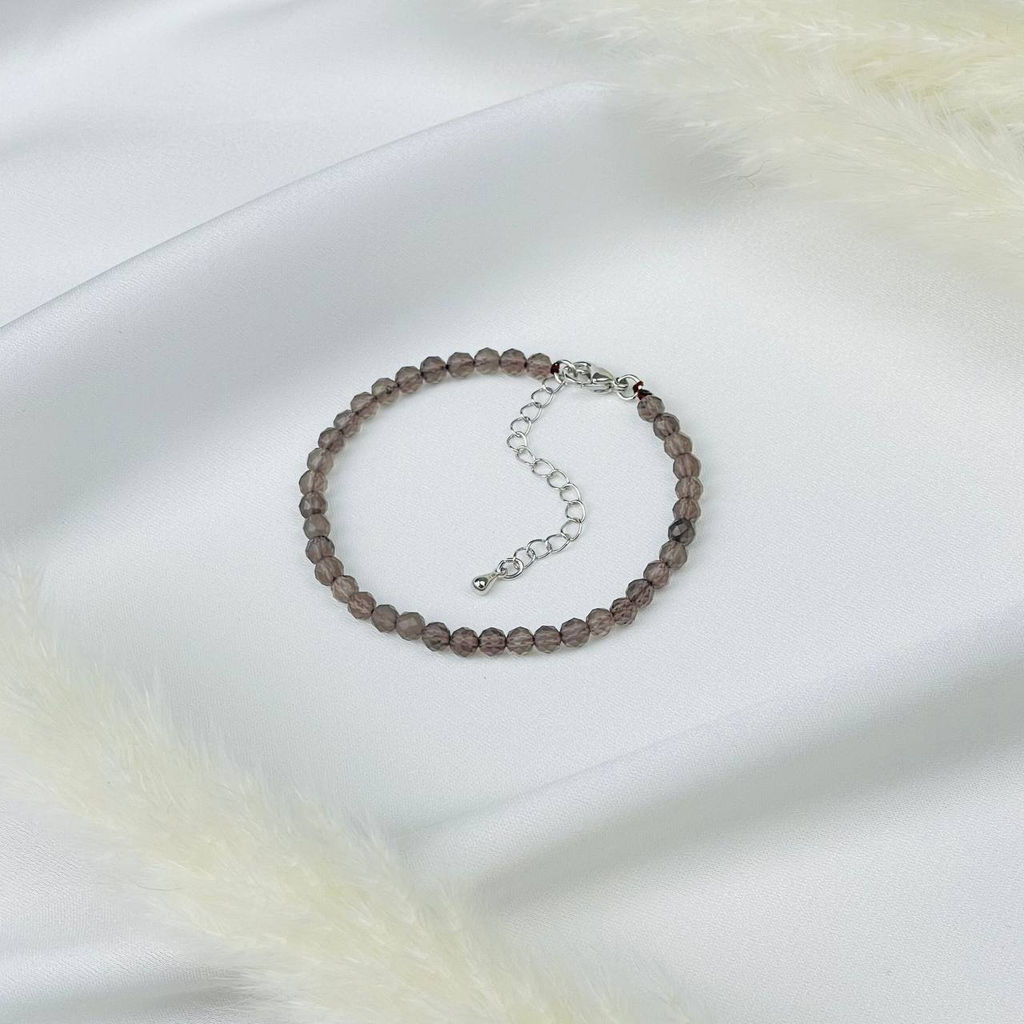 Браслет из Раухтопаза 18,5 см +