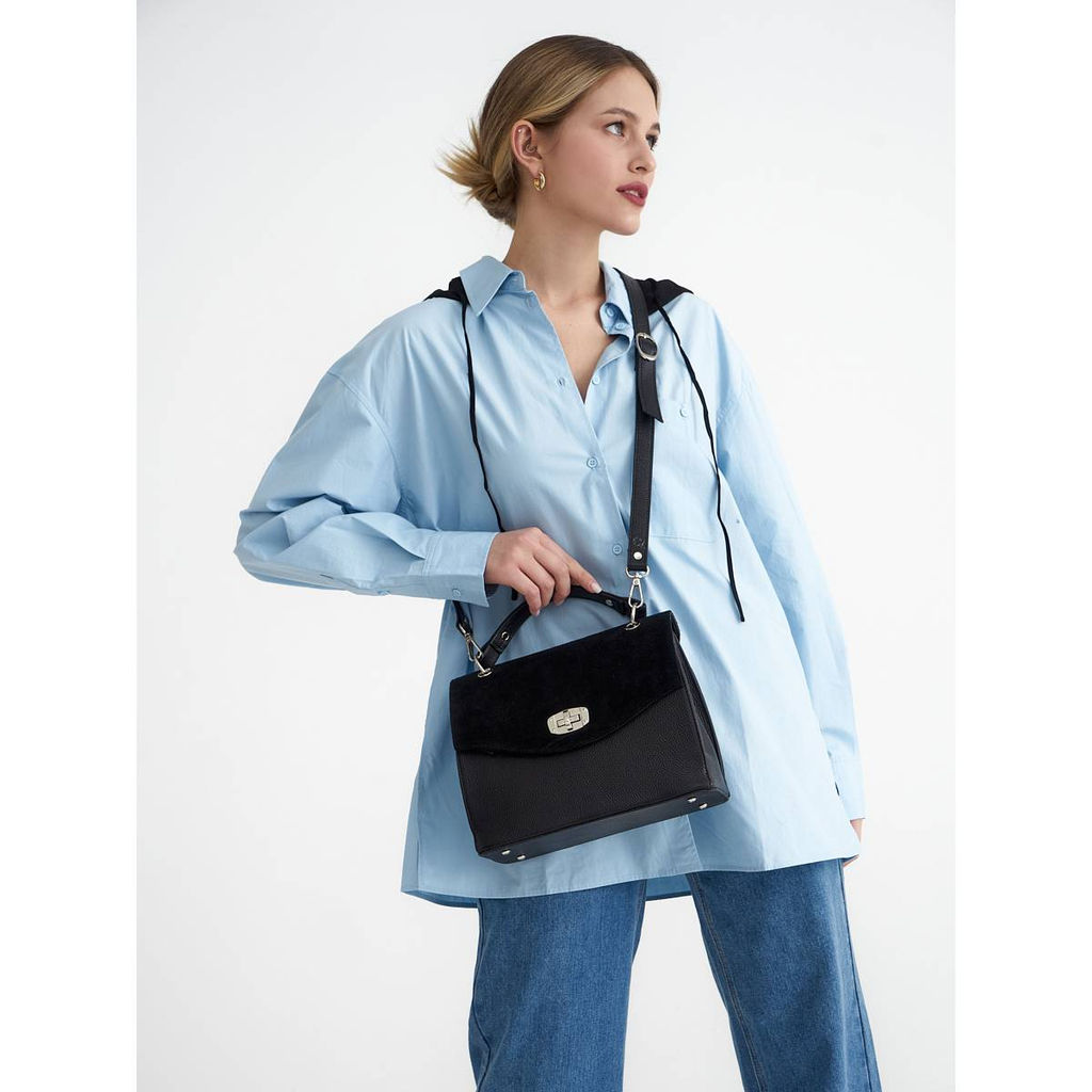 Женская сумка Alison Black Shammy - Lakestone фото 7