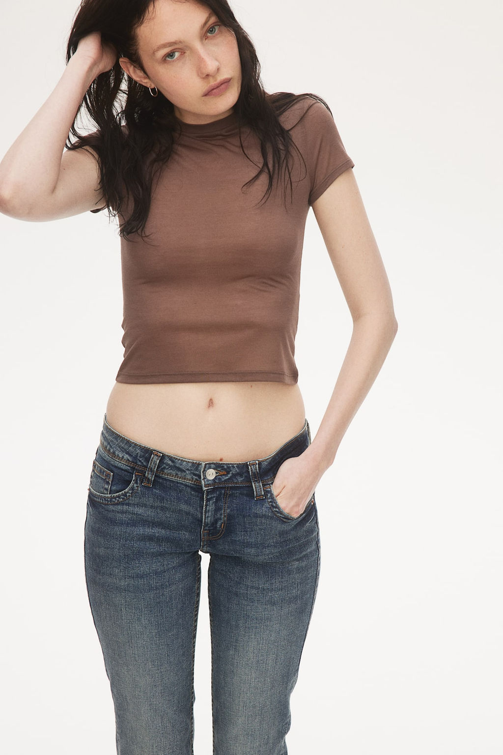 Flared Low Jeans - H&m фото 3