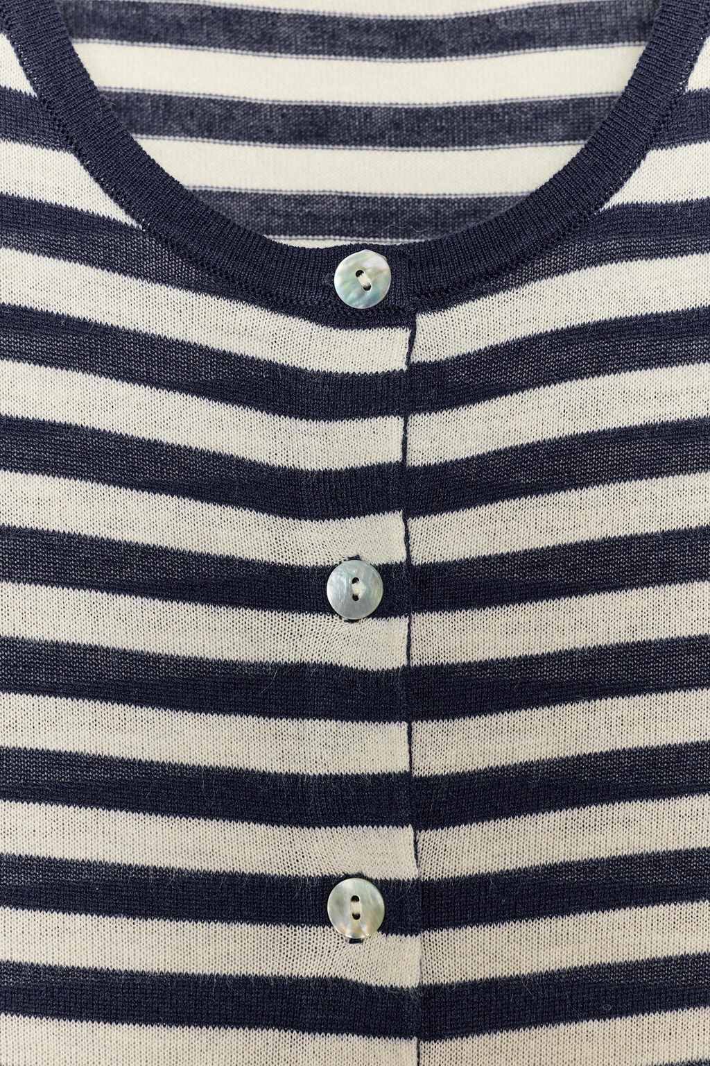 STRIPED KNIT CARDIGAN - Zara фото 6
