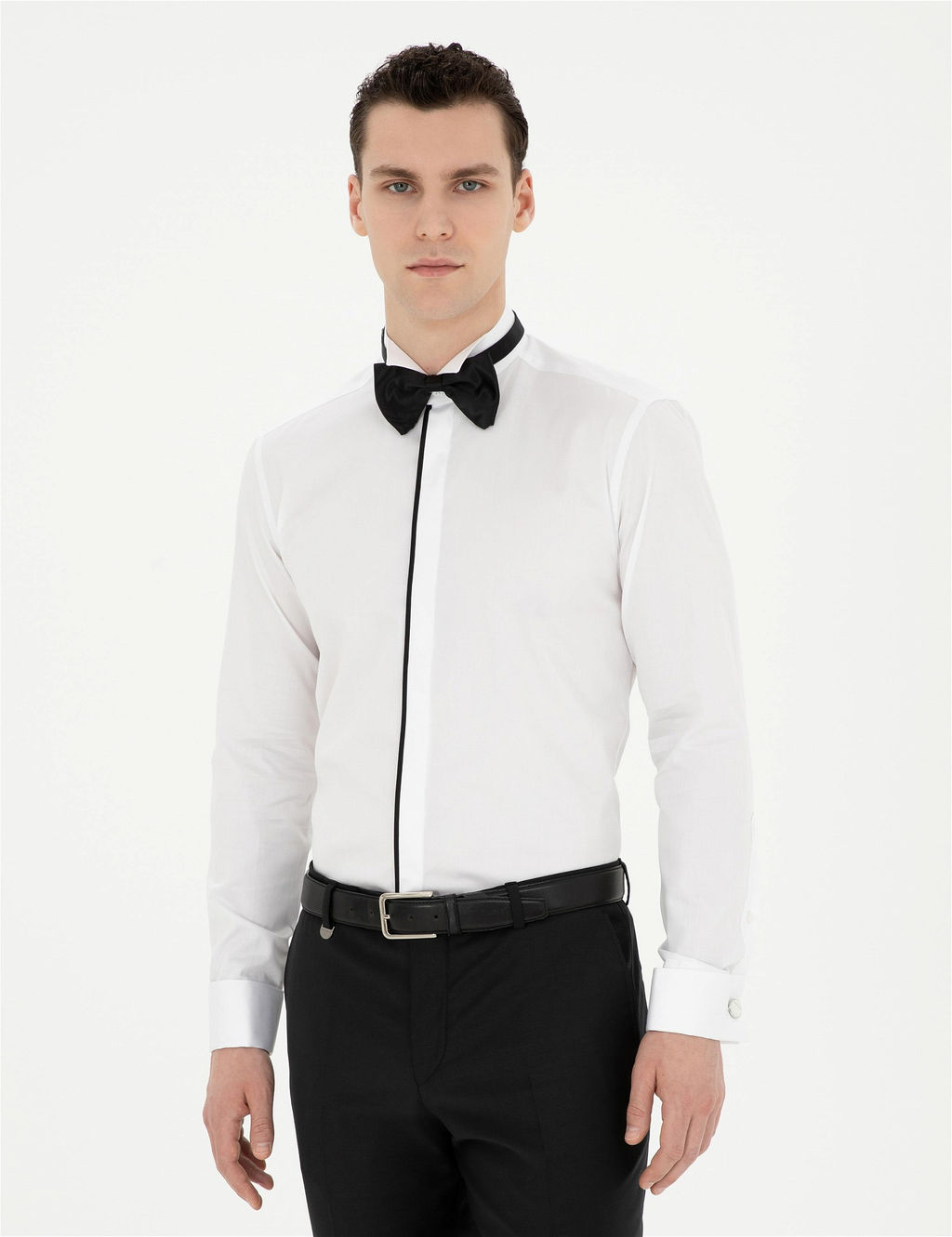 Beyaz Slim Fit Smokin G_mlek - Pierre cardin фото 3