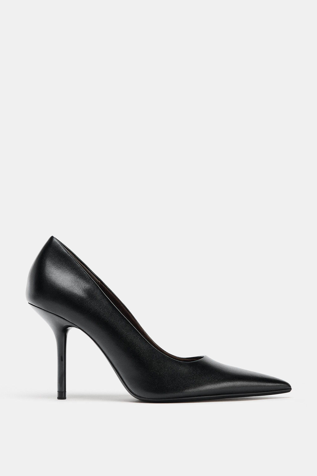 LEATHER HIGH-HEEL SHOES - Zara фото 3