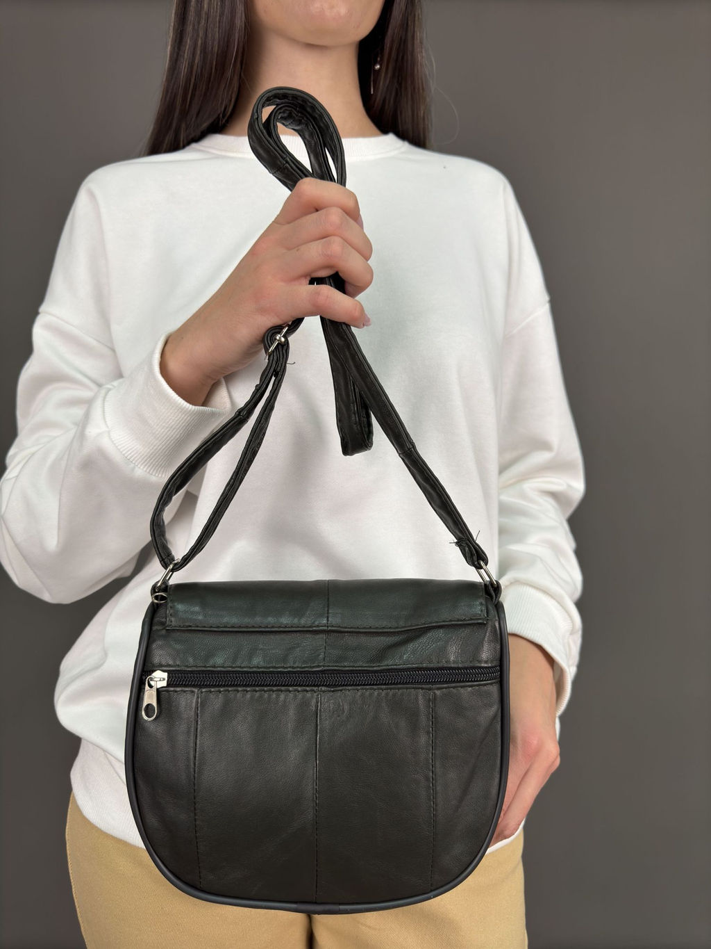 Сумка женская из телячьей кожи