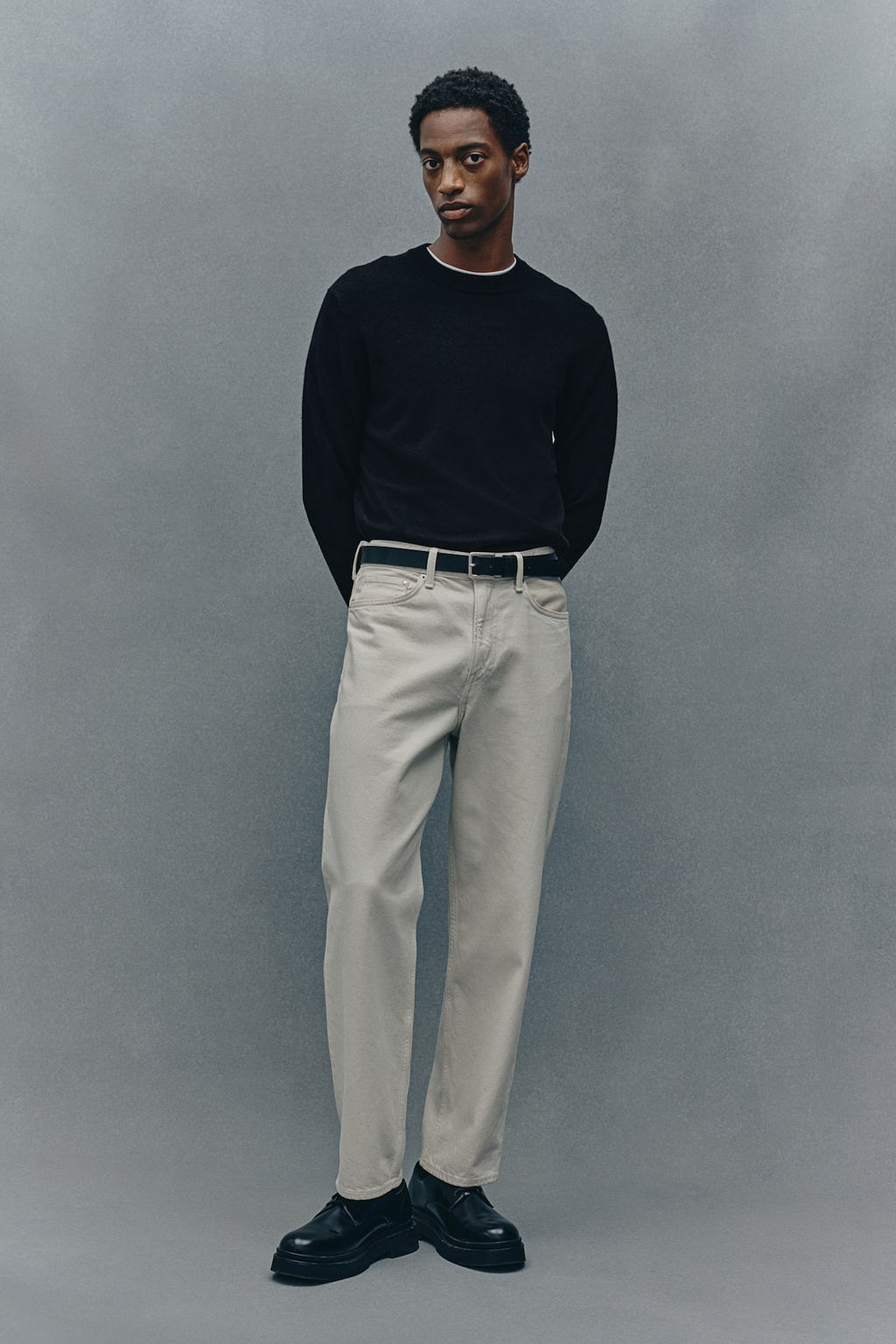 Regular Fit Cashmere jumper - H&m фото 3