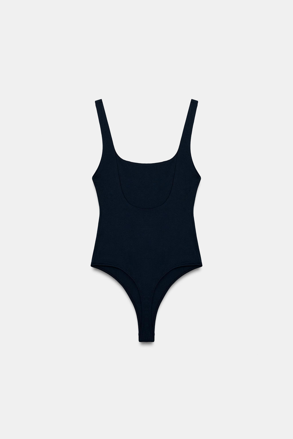 BODY EL?STICO ESCOTE CUADRADO / Azul