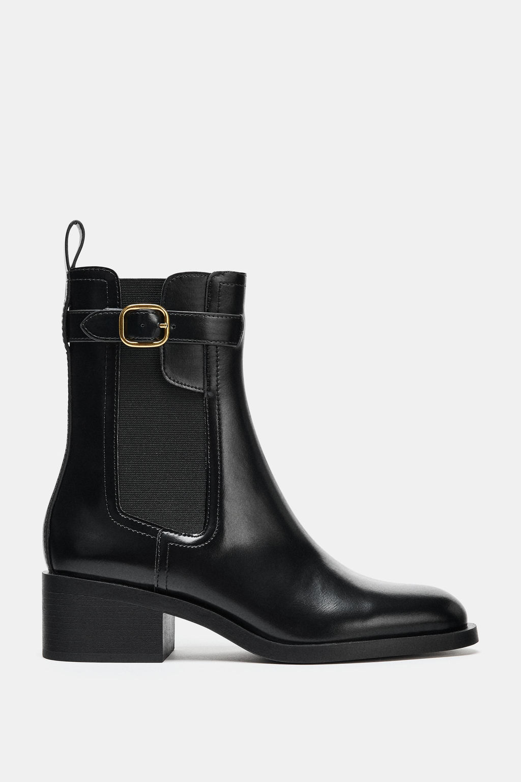 BUCKLE DETAIL ANKLE BOOTS - Zara фото 2