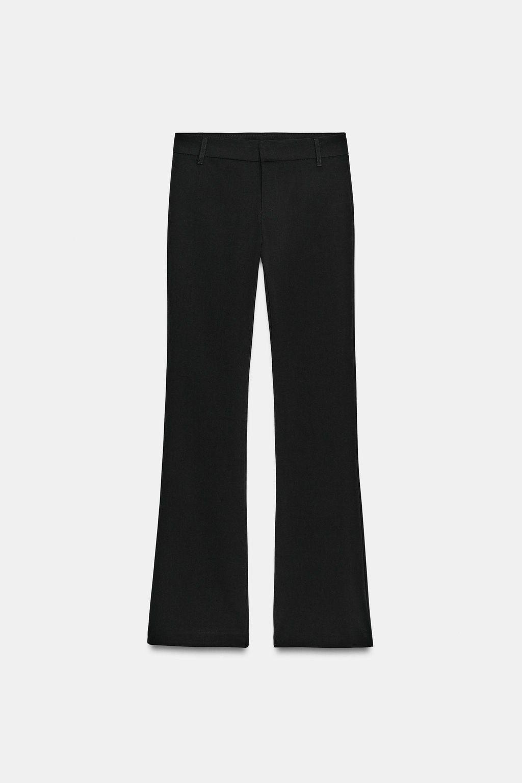 PANTAL?N FLARE TRABILLAS / Negro - Zara фото 6