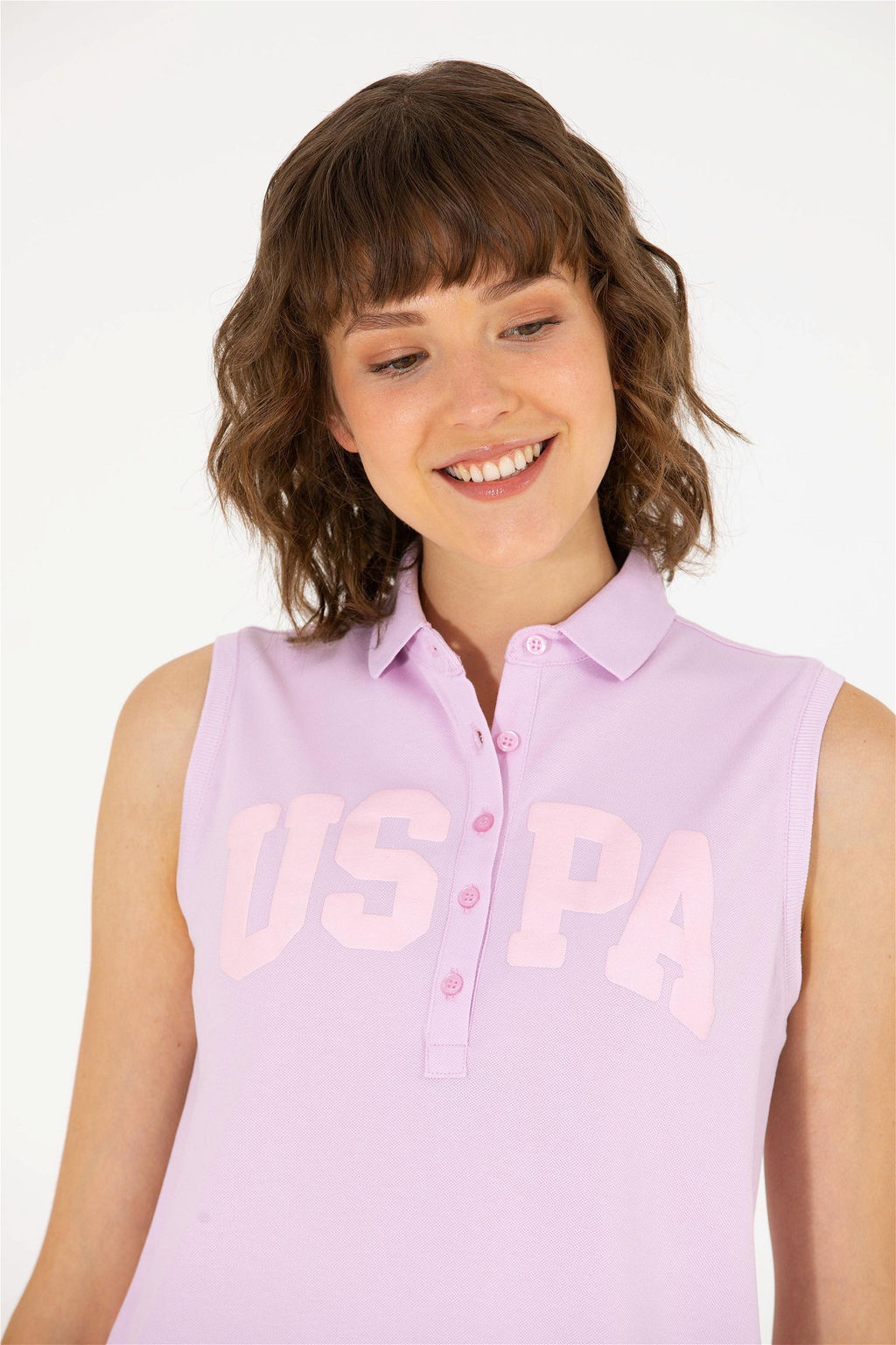 Женская футболка Magnolia с воротником поло - U.s. polo assn фото 9