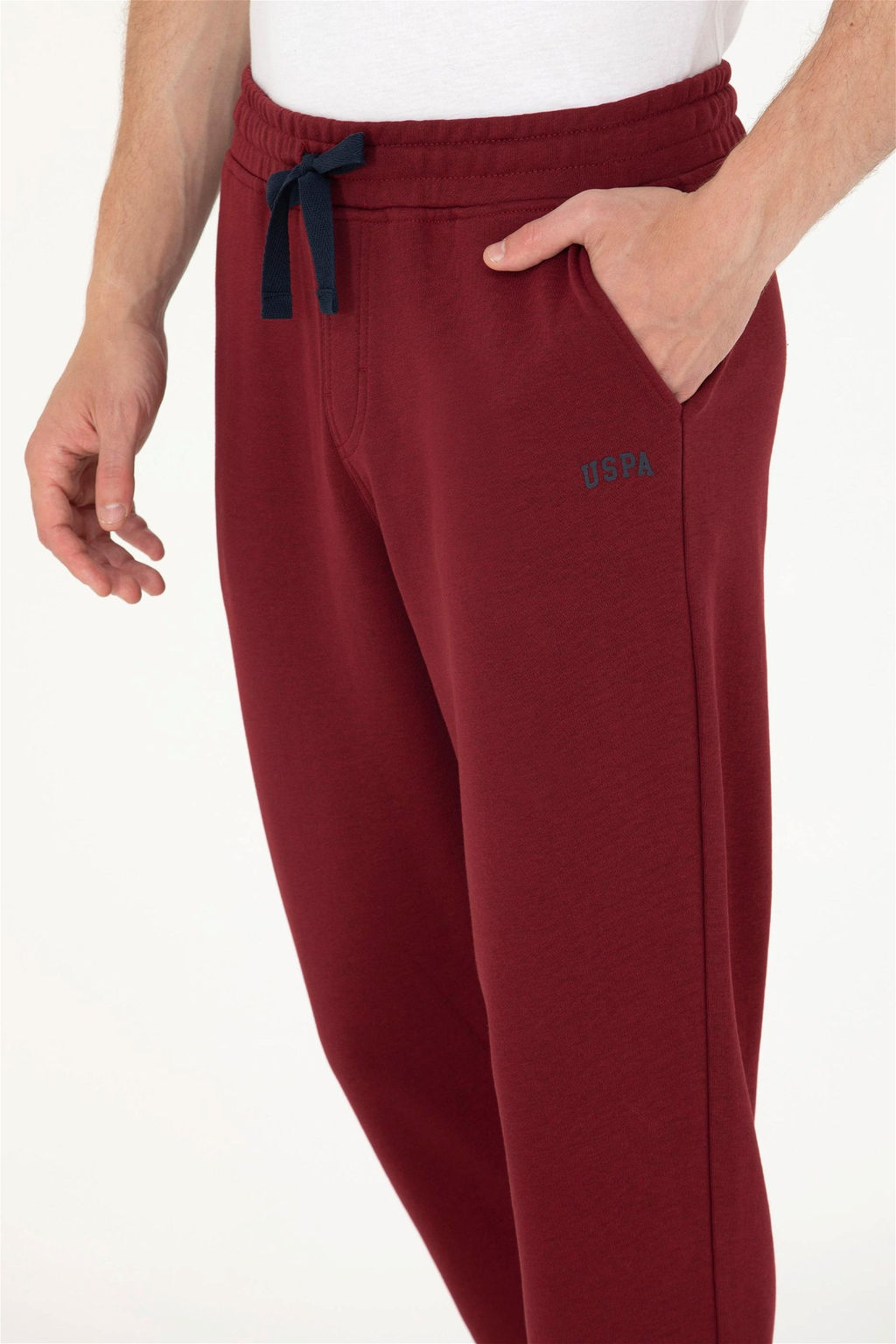 Мужские бордовые спортивные штаны - U.s. polo assn фото 6