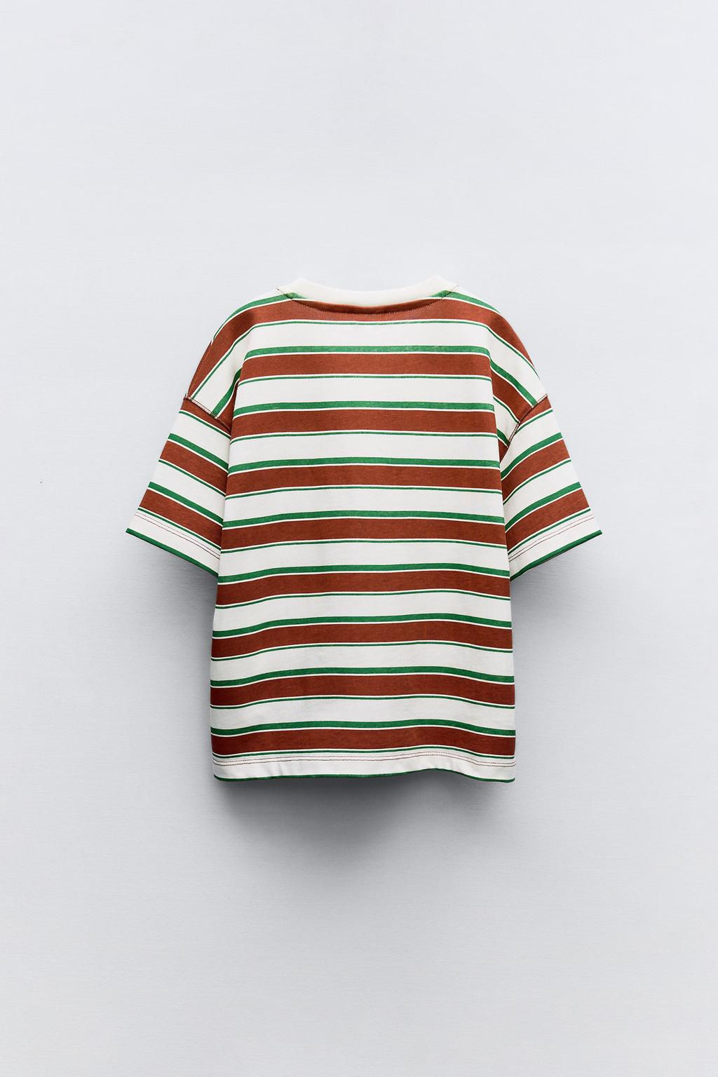 STRIPED T-SHIRT - Zara фото 2