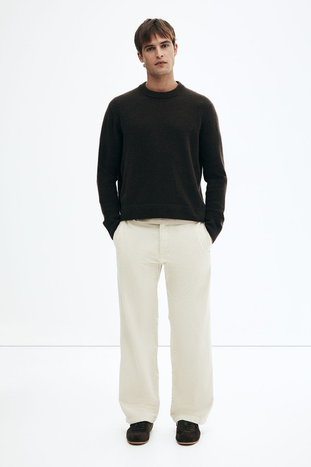 Pantal?n de pana Relaxed Fit - H&m фото 6