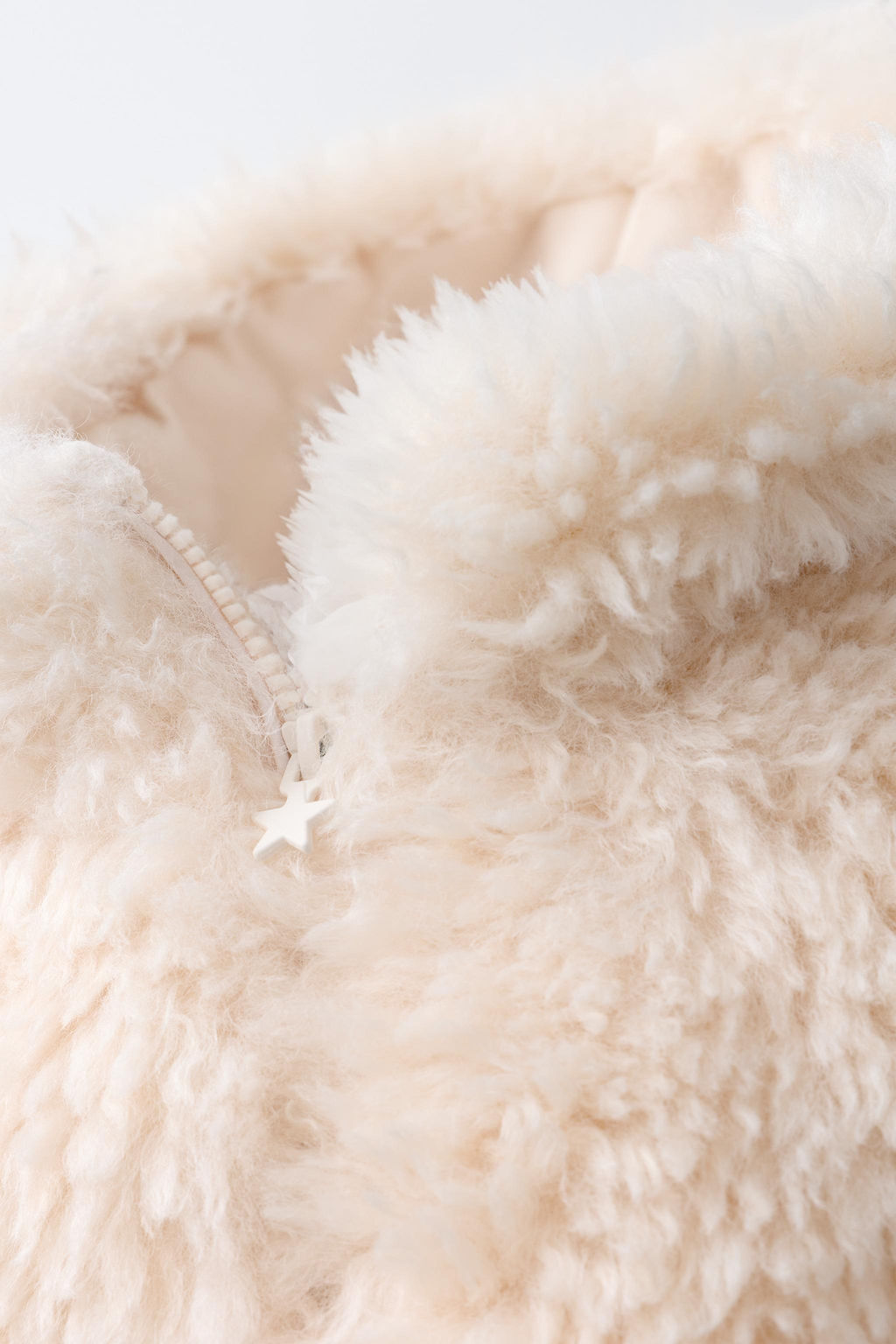 FAUX FUR SKI COLLECTION JACKET - Zara фото 5