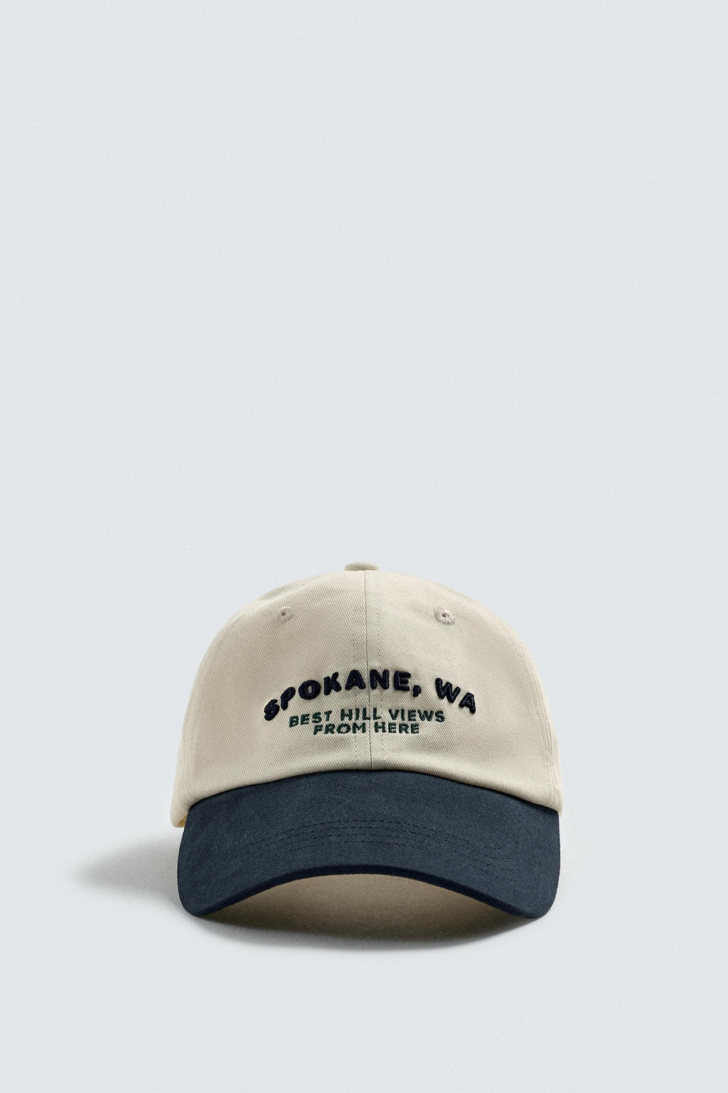 GORRA TEXTO BORDADO / Crudo - Zara фото 6