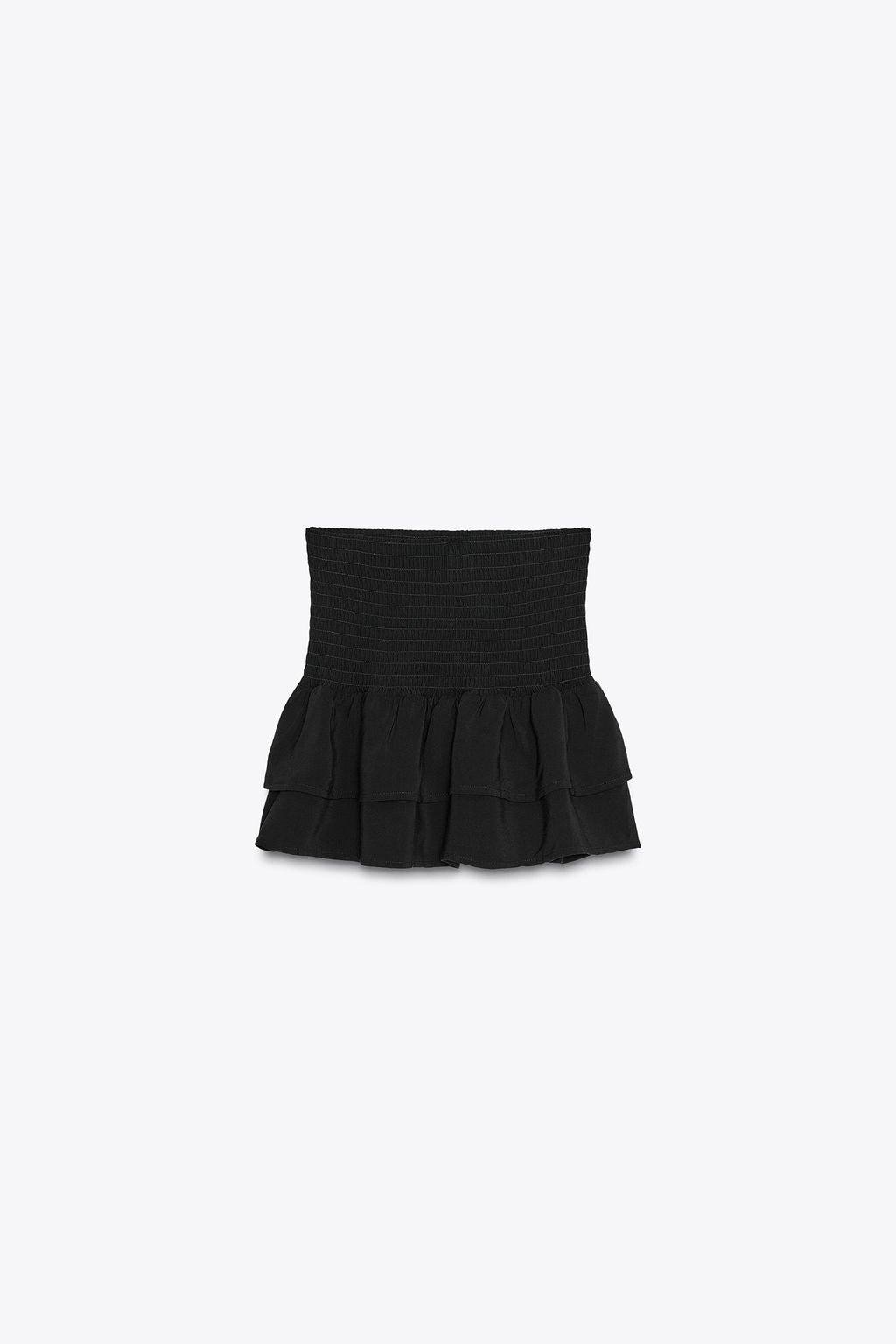 WIDE-WAIST BERMUDA SHORTS WITH RUFFLES - Zara фото 16