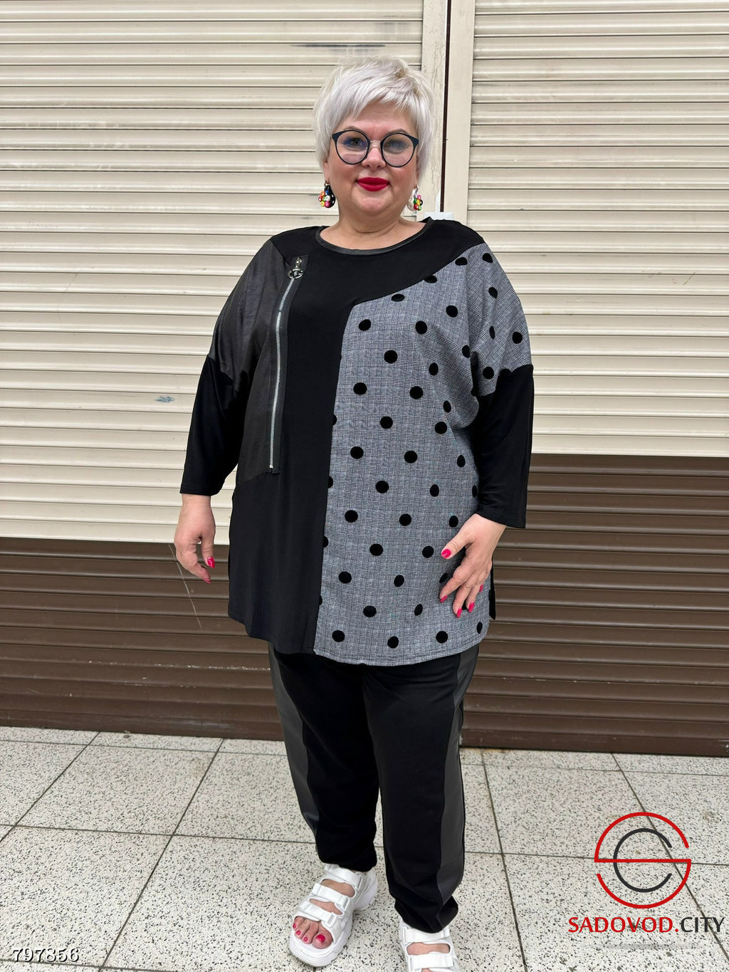 туника из корейского трикотажа - Bruno фото 2