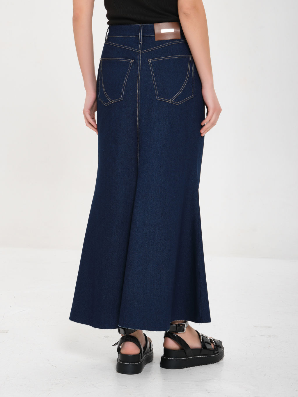 Юбка годе джинсовая - Stilla фото 7