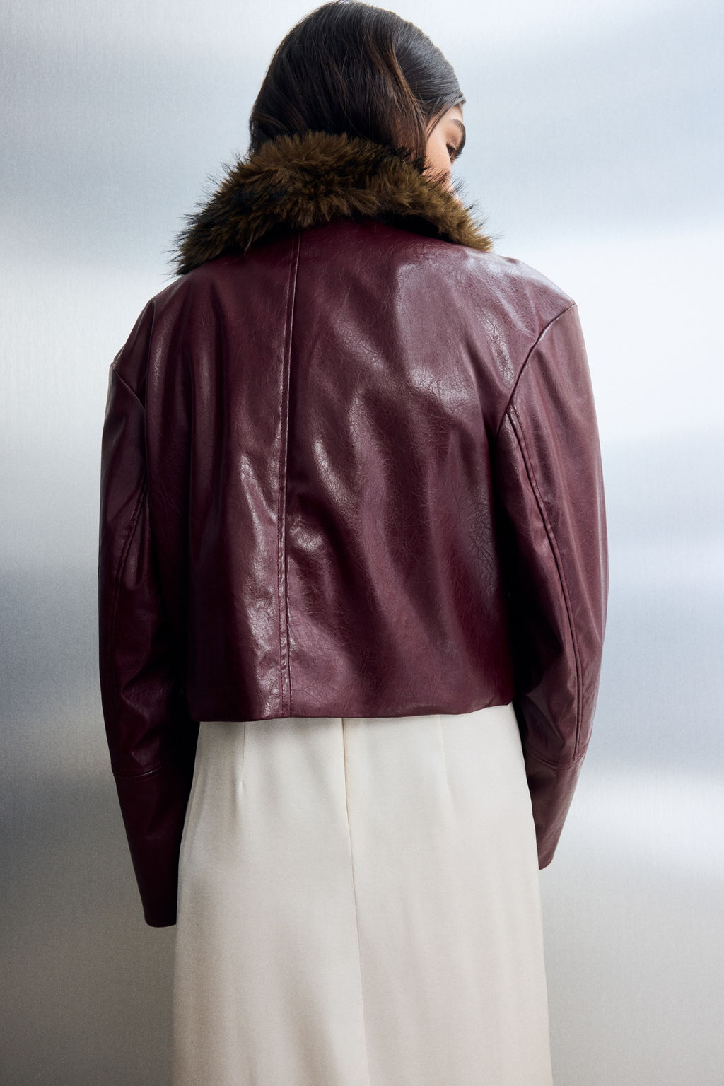 Chaqueta cropped revestida - H&m фото 5