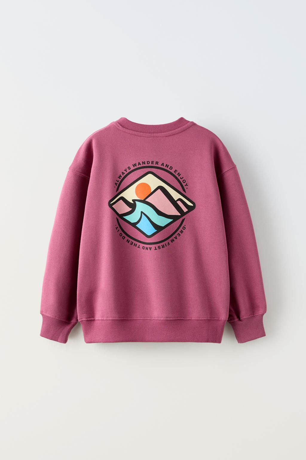 GRAPHIC SWEATSHIRT - Zara фото 4