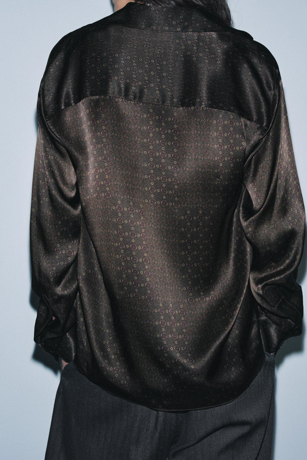 ZW COLLECTION SILK PYJAMA SHIRT