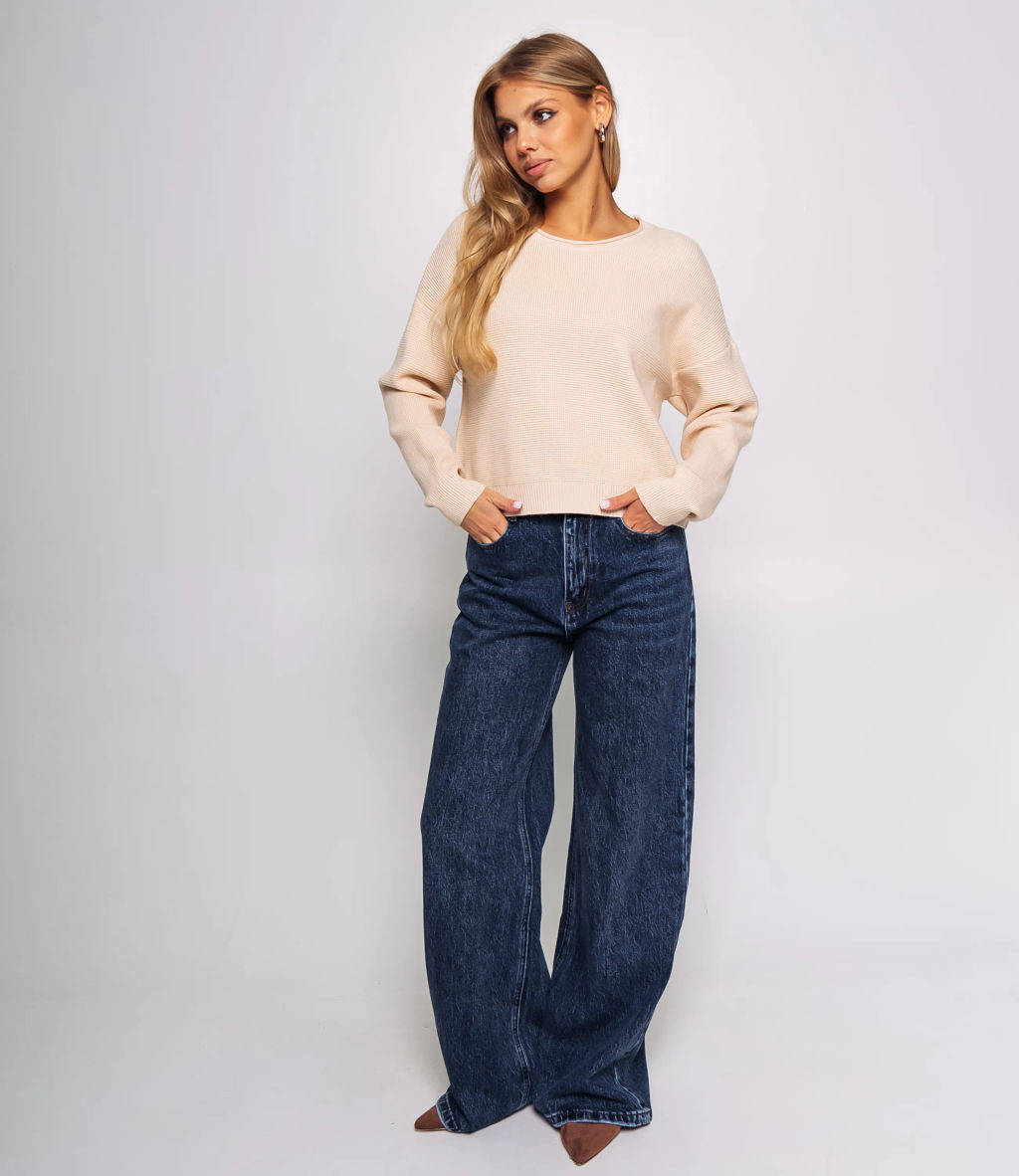 Джемпер #КТ1910 (1), бежевый