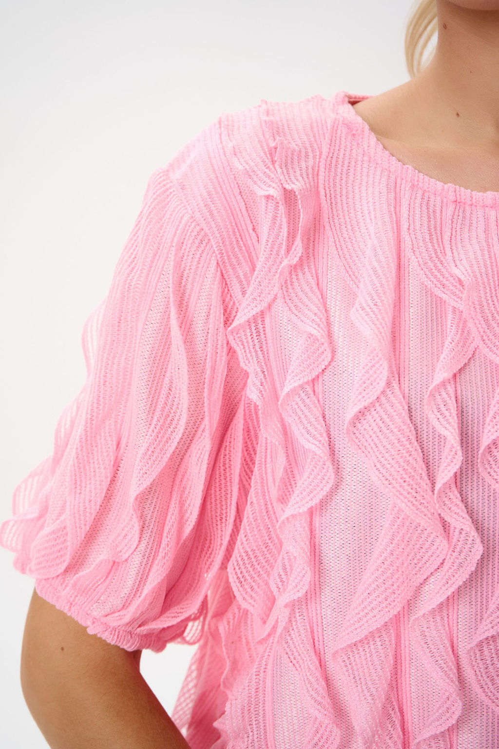 Блузка Лили (розовый) - Эльза фото 2