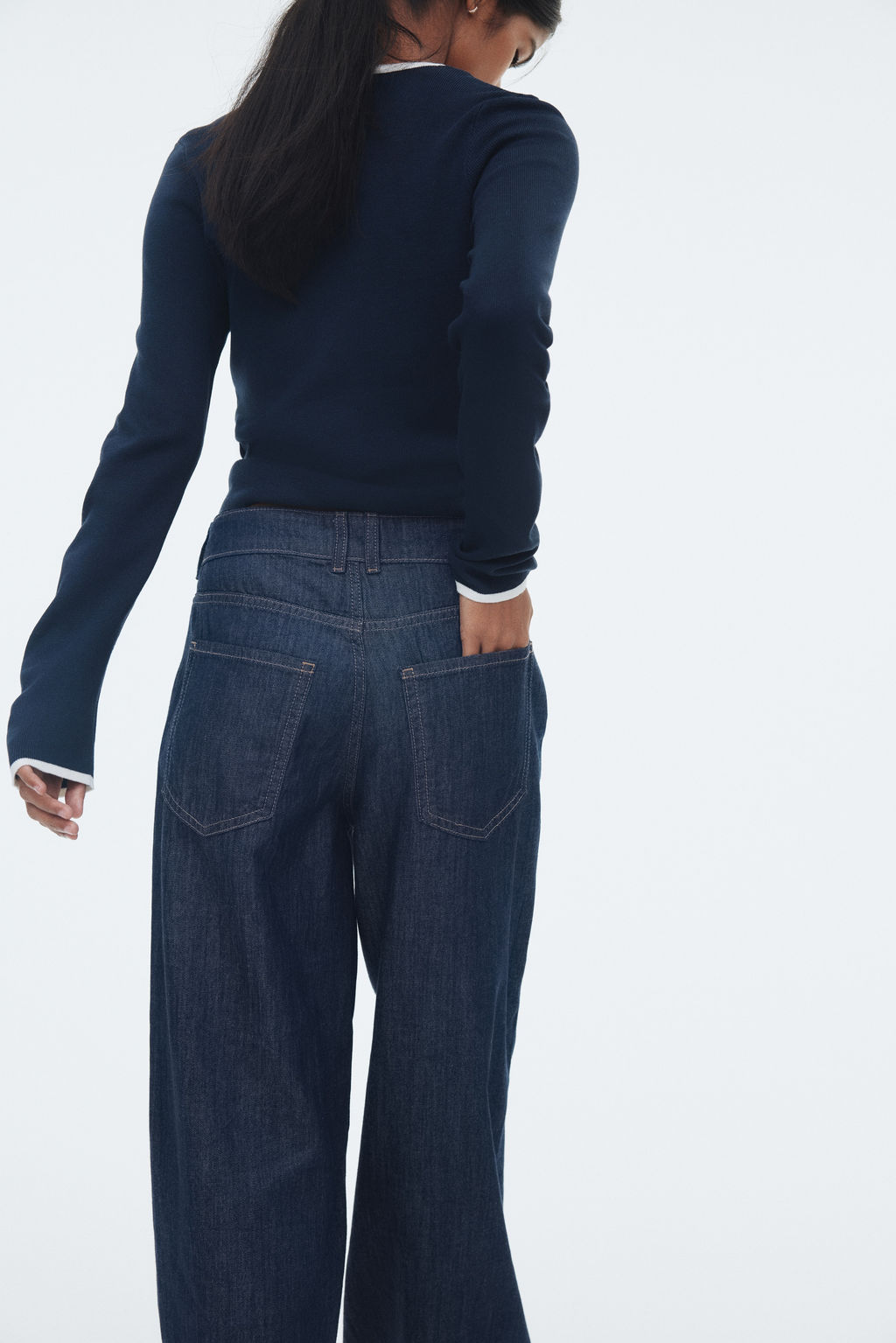 Wide Regular Jeans - H&m фото 10