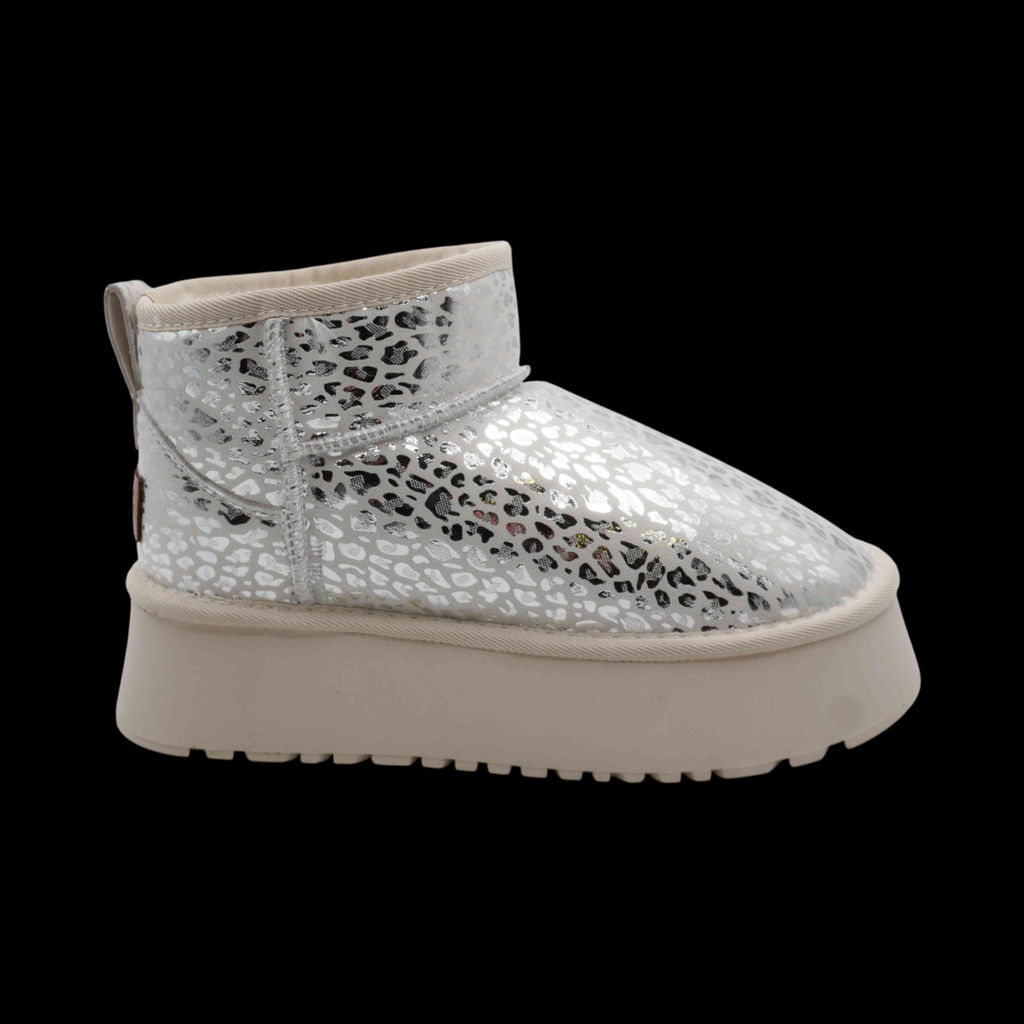 Сапоги L158 серебро