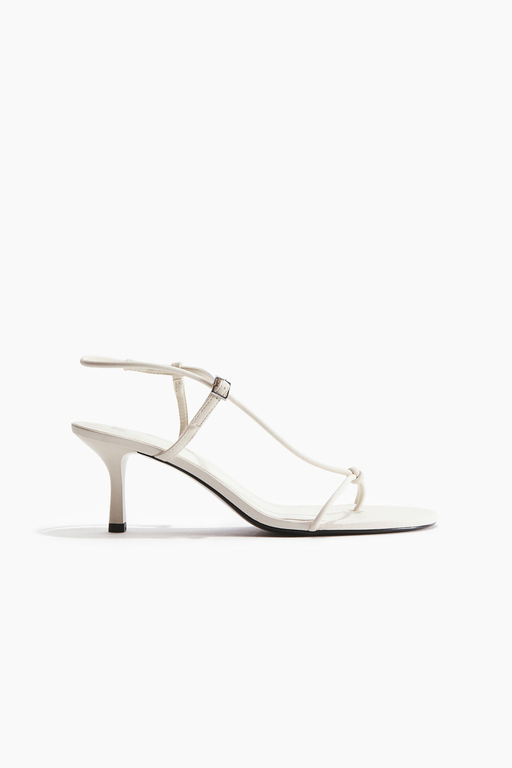 Sandalias de tac?n con tiras finas - H&m фото 3