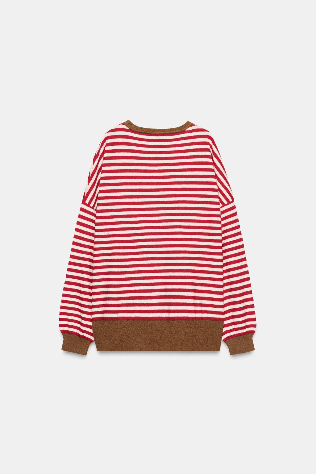 STRIPED 100% WOOL SWEATER - Zara фото 5