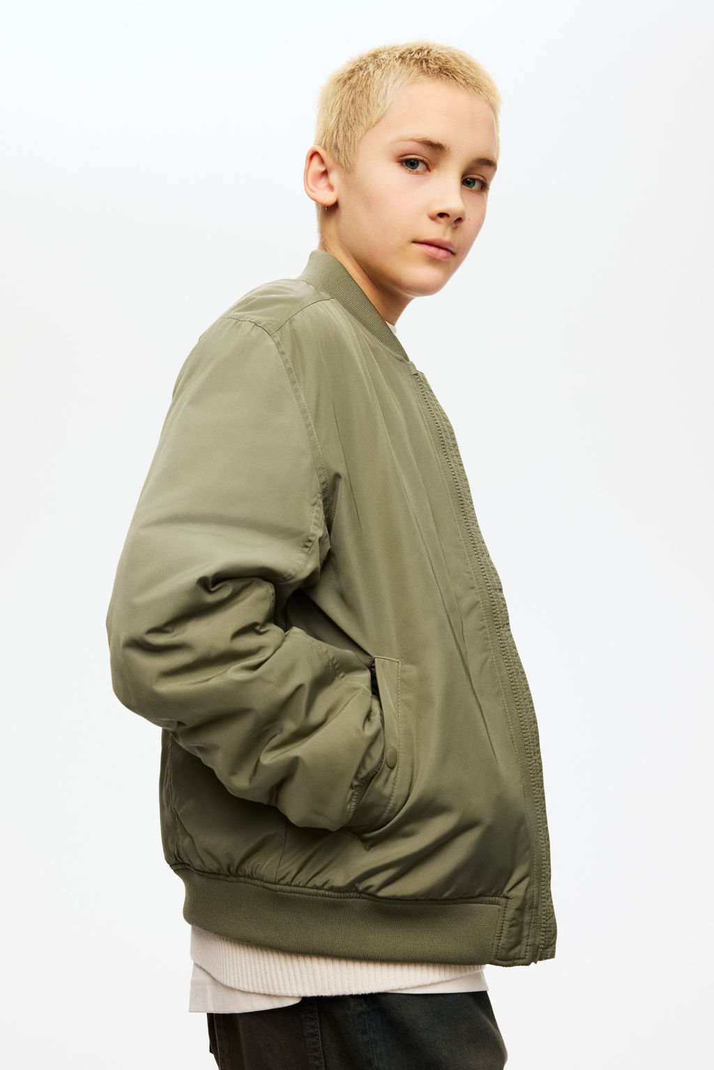 Cazadora bomber acolchada - H&m фото 2