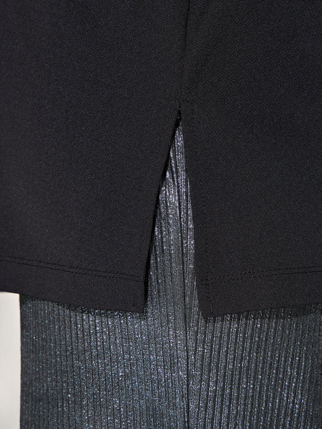 Блузка 0208-2 черный каменный