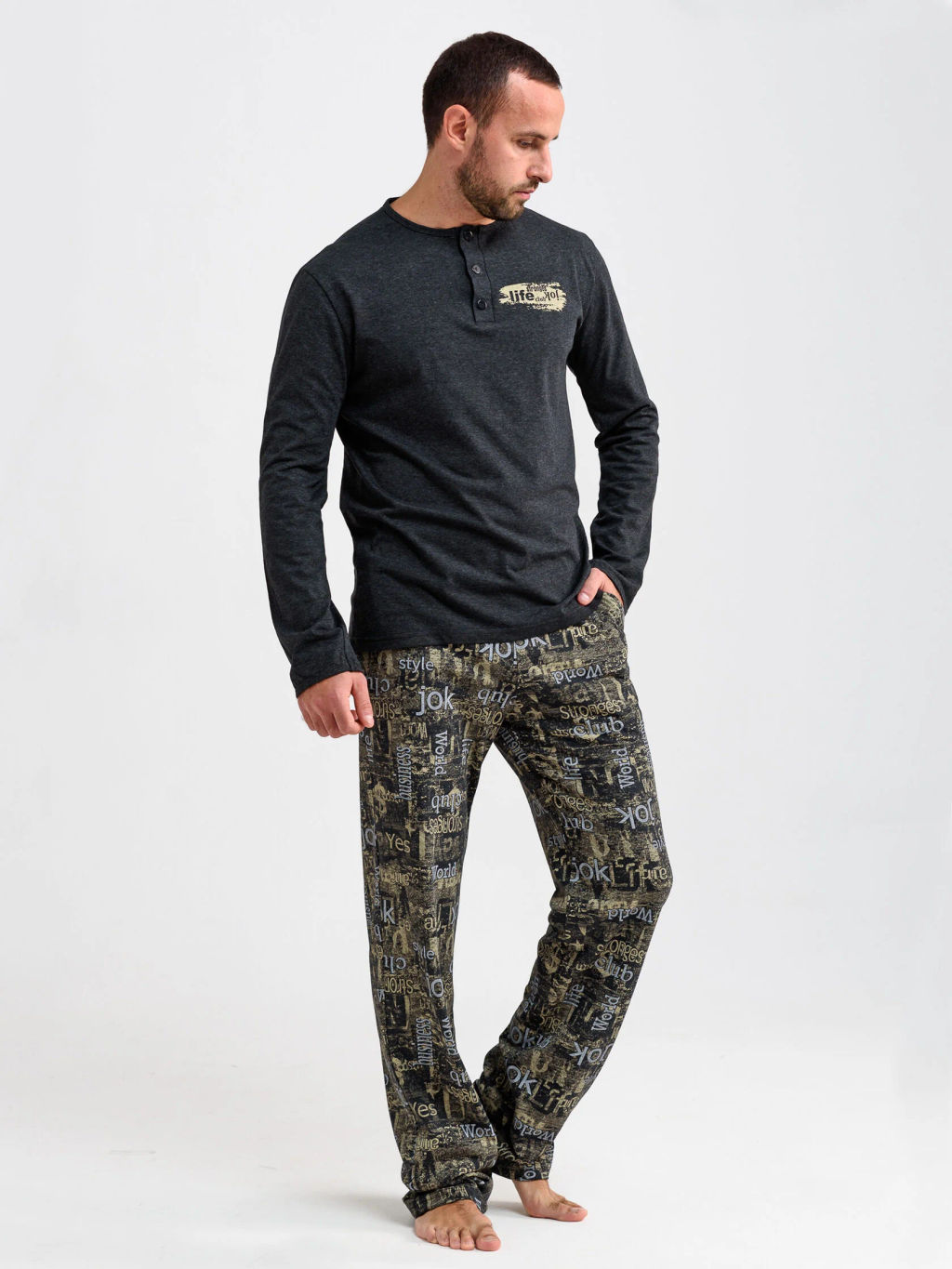 Пижама мужская Гранж - Оптима фото 5