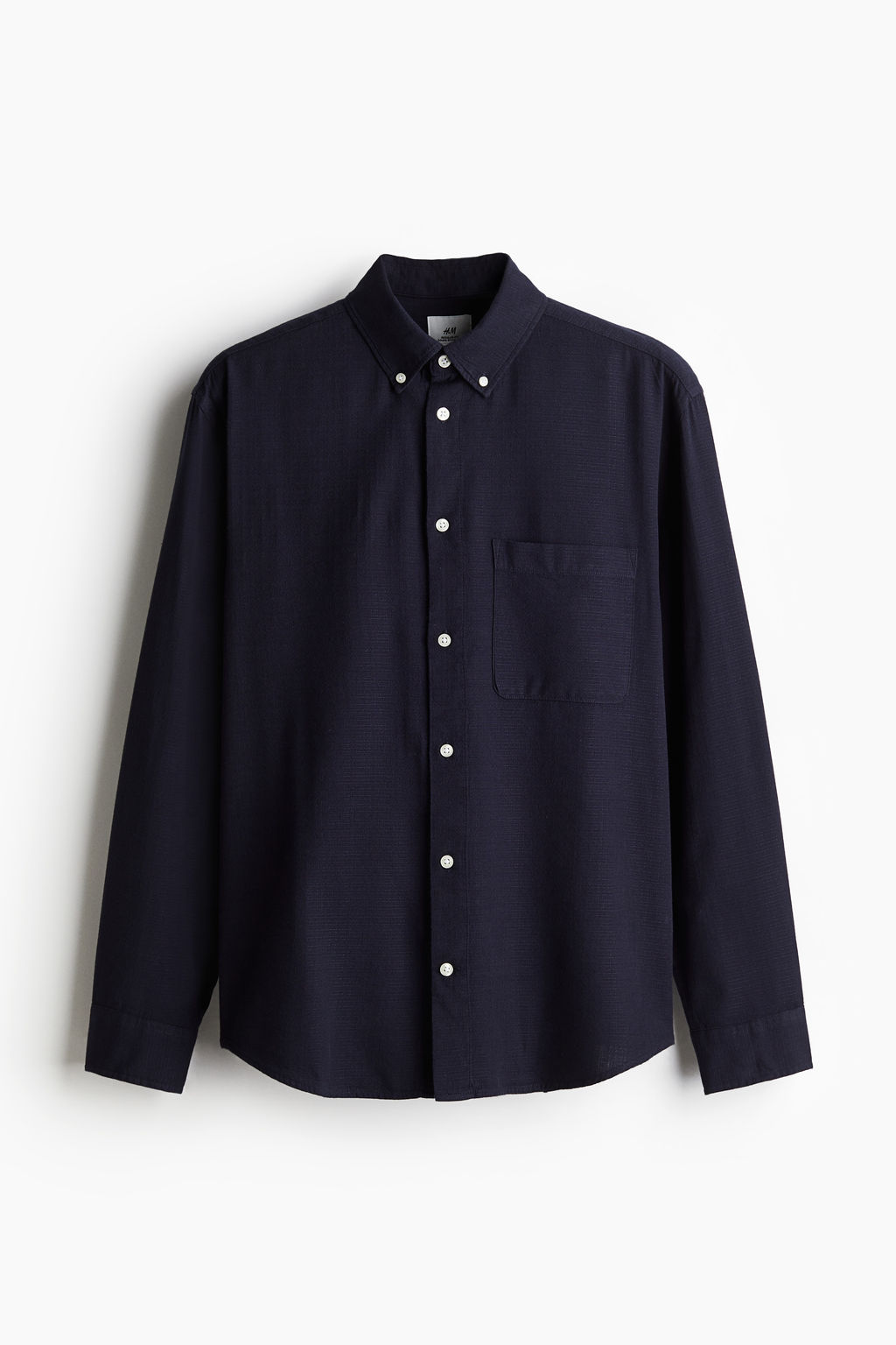 Camisa texturizada Regular Fit - H&m фото 8