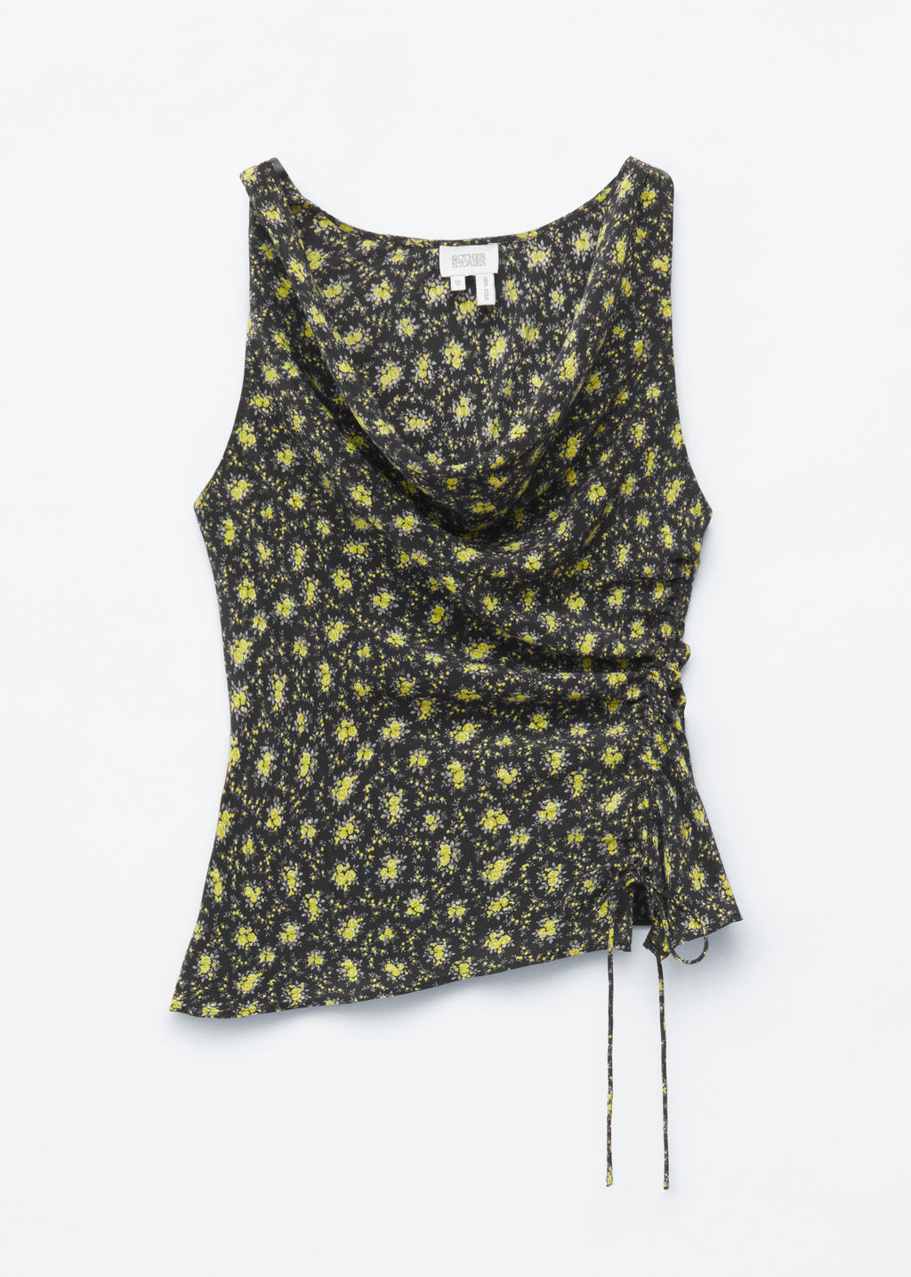 Top con cuello chal y cord?n de ajuste - H&m фото 2