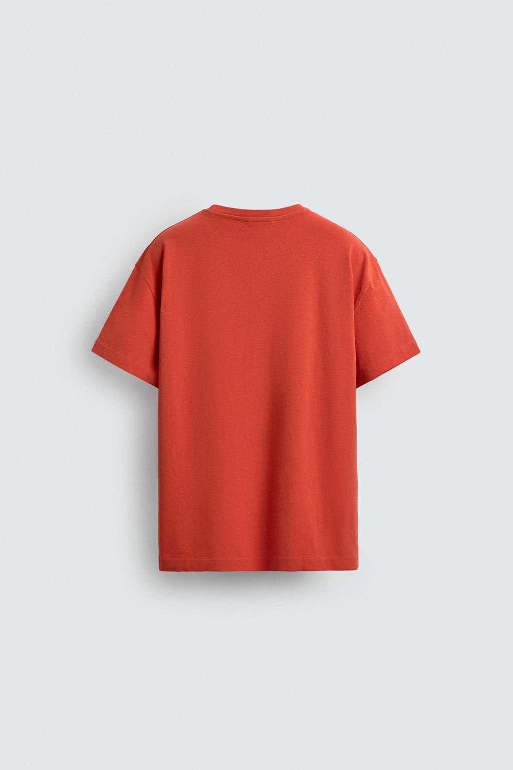CAMISETA LAVADA IPANEMA / Naranja - Zara фото 8