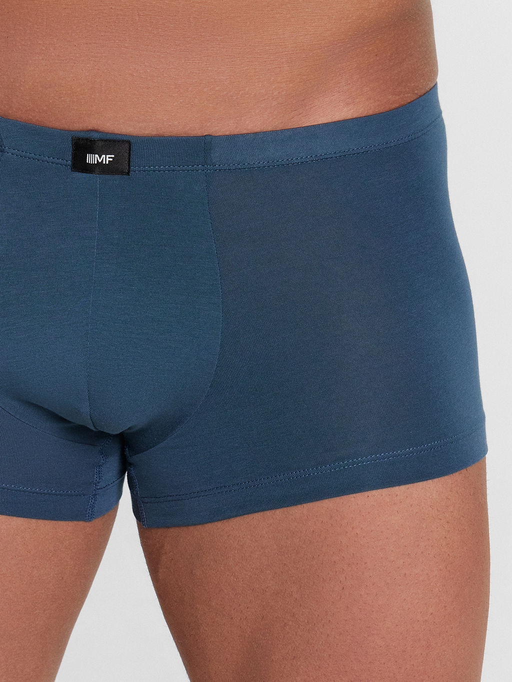 Трусы боксеры мужские в наборе, 2 шт сланец +морская волна 411122-2