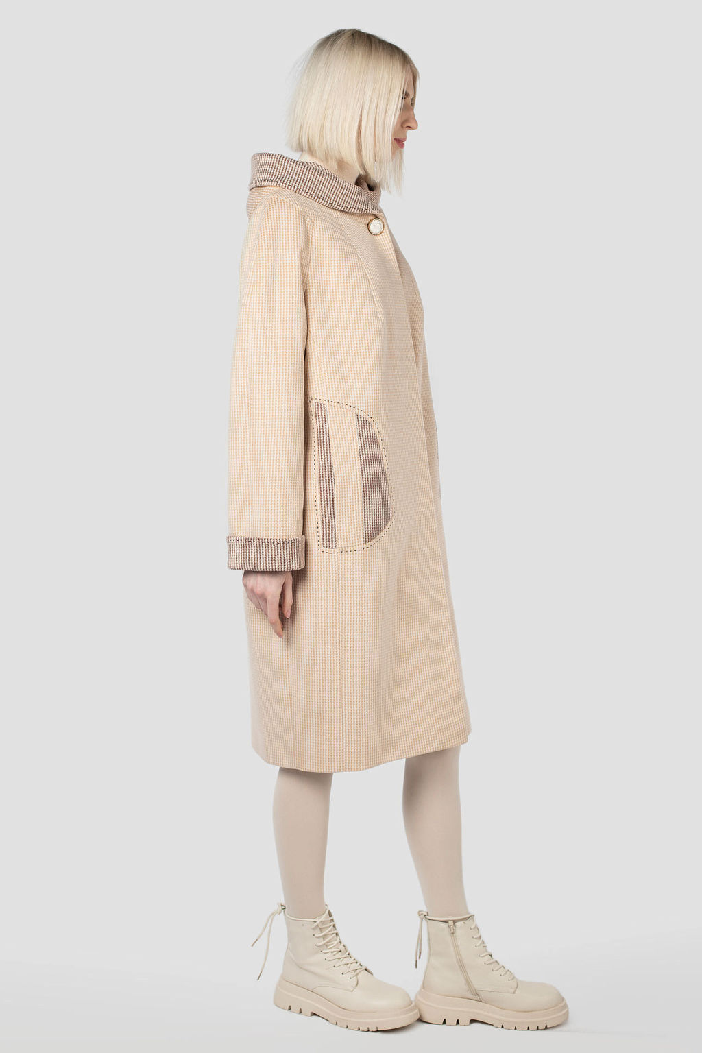 Пальто женское демисезонное - El podio фото 3