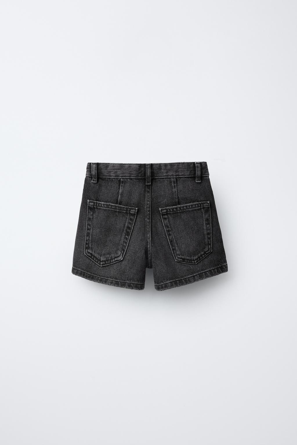 DENIM BERMUDA SKORT - Zara фото 6
