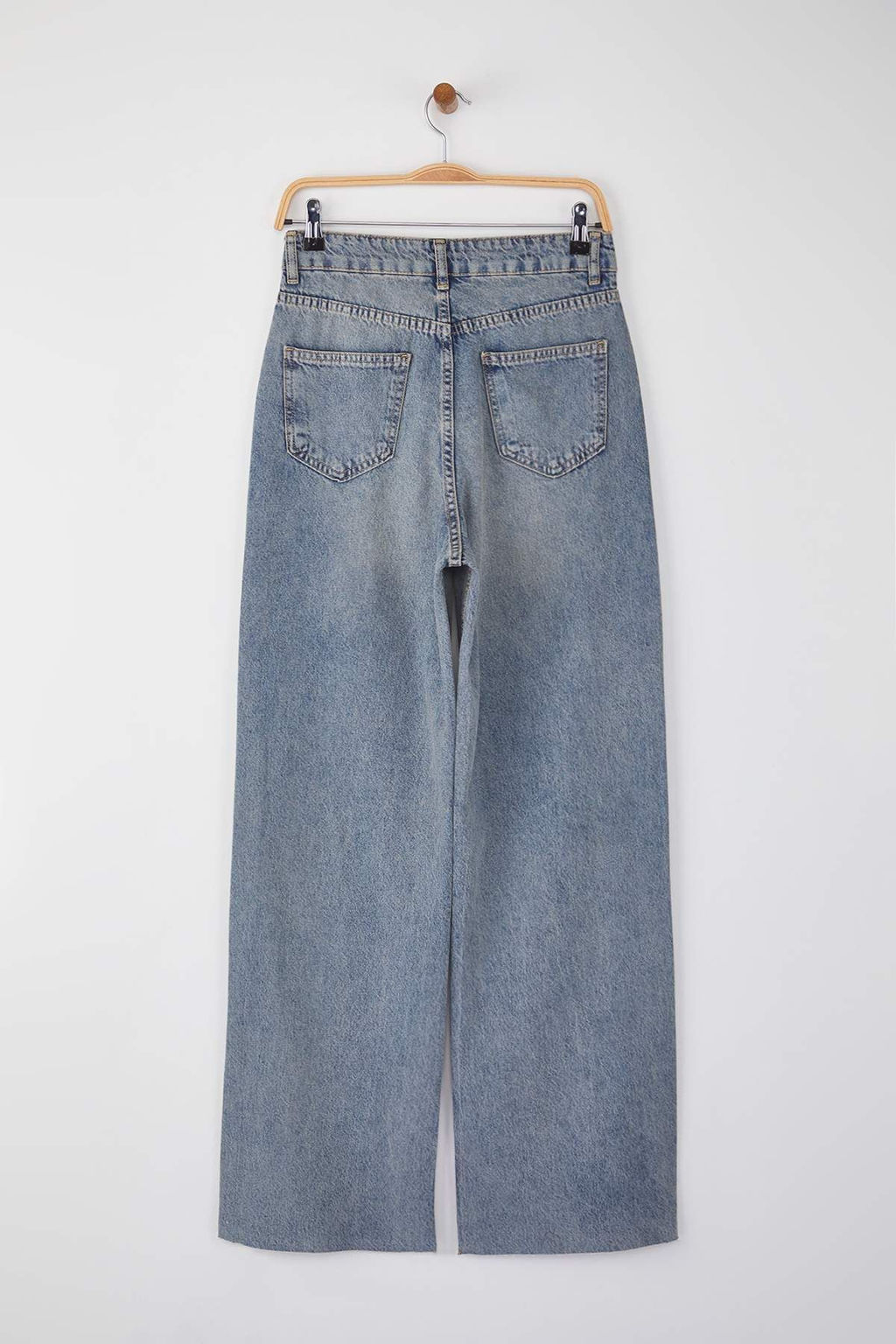 Mavi Yuksek Bel Genis Paca Wide Leg Jeans TWOAW26JE00089 - Trendyolmilla фото 6